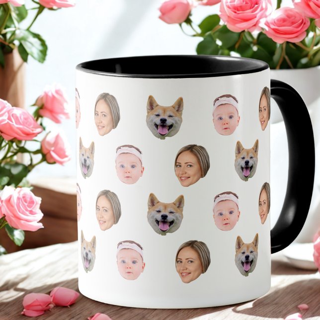 Taza Personalizado Face Mug, Personalizado de fotografí (Subido por el creador)