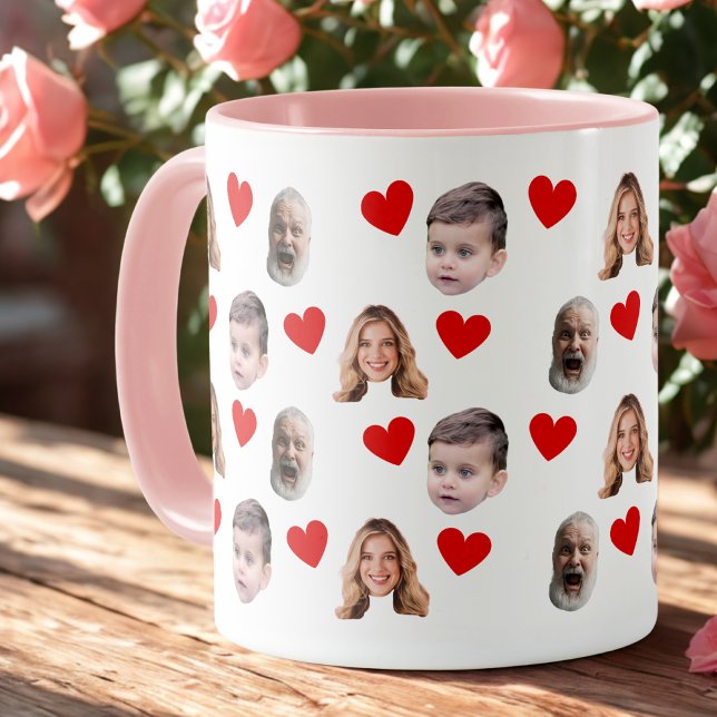 Taza Personalizado Face Photo Mug | Personalizado Photo (Subido por el creador)
