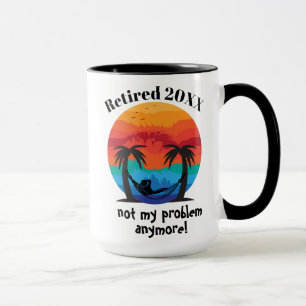 Taza Personalizado Fecha Retirada Mug