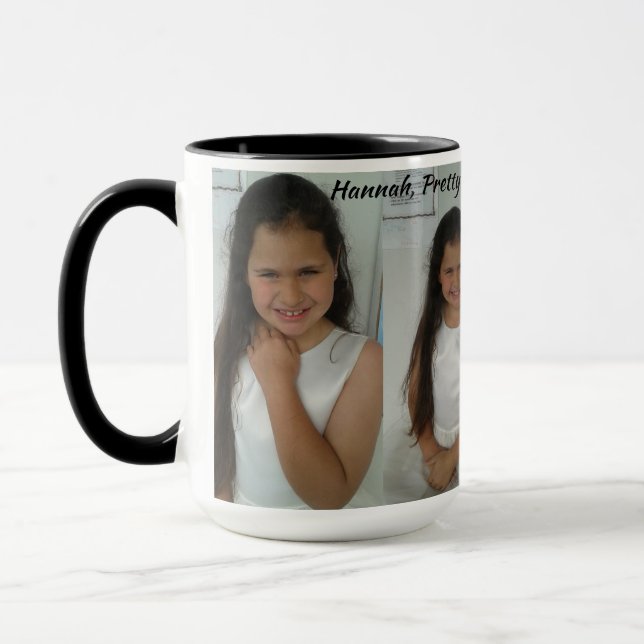 Taza Personalizado Foto Café Mug 15oz De EditorsPick (Izquierda)