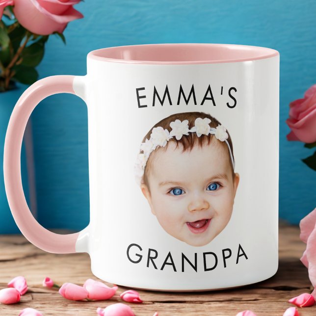 Taza Personalizado Foto Face Mug Mom Abuela Abuela Cump (Subido por el creador)