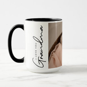 Taza Personalizado Foto te amo abuela de bebé