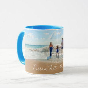 Taza Personalizado Fotografía y texto Mug Your Photos D