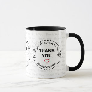 Taza Personalizado GRACIAS HERMANO DE LA ASISTENCIA
