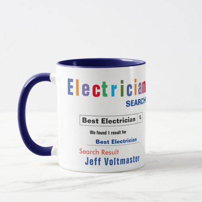 Taza Personalizado gracioso mejor música electrónica (Izquierda)