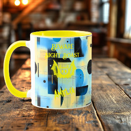 Taza Personalizado Halloween - Brillante Noche de Murci