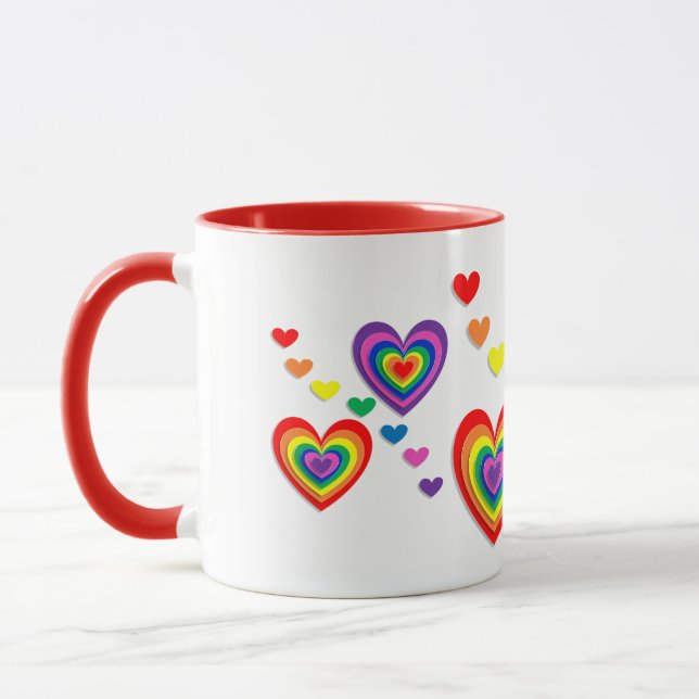 Taza Personalizado Heart Mug (Izquierda)