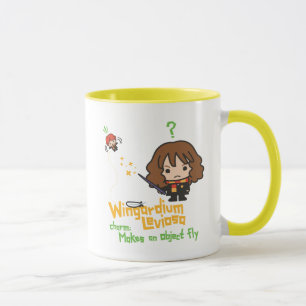 Taza Personalizado Hermione y Ron Wingardium Leviosa Sp