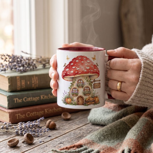 Taza Personalizado, hongo rústico  (Subido por el creador)