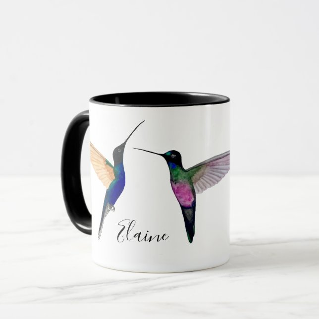 Taza Personalizado Hummingbirds Mug (Anverso izquierdo)