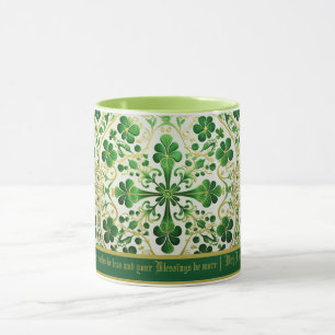 Taza Personalizado Irish Blessing   Que tus problemas s