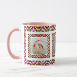 Taza Personalizado Jolly Otoño Patrón de Navidades de o