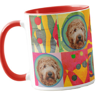 Taza Personalizado lindo foto perro amante mamá regalo 