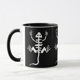 Taza Personalizado Lizard Skeleton Bones