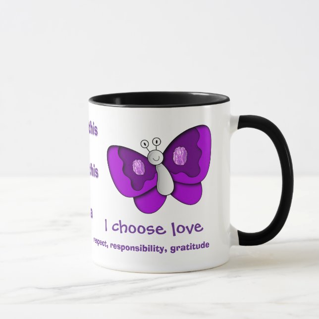 Taza Personalizado Love Mug creado por EditorsPick (Derecha)