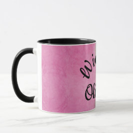 Taza Personalizado Malvado Mug - Diseño de acuarela ros