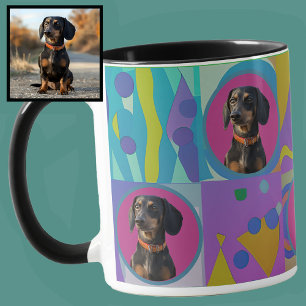 Taza Personalizado Mascota Dachshund o tu mamá de perro