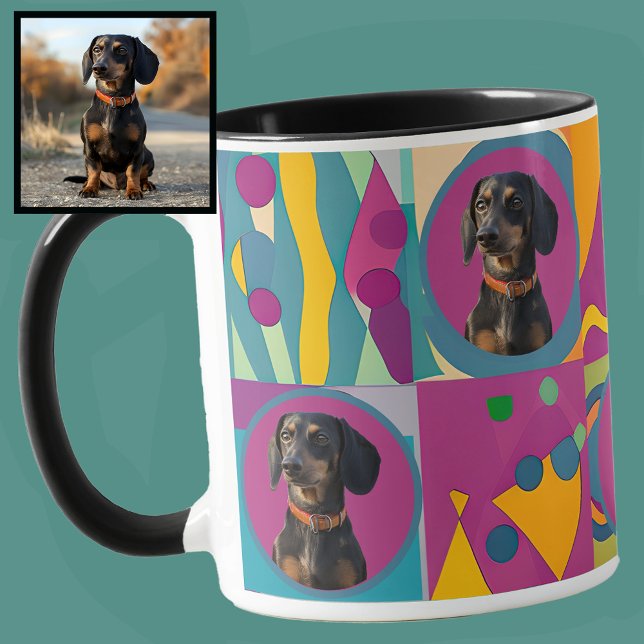Taza Personalizado Mascota Dachshund o tu mamá de perro (Subido por el creador)