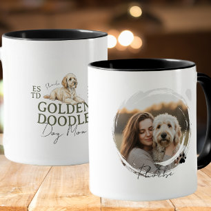 Taza Personalizado Mascota Retrato Perro Mamá Doodle Do
