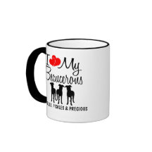 Personalizado Me Encantan Mis Tres Bellezas