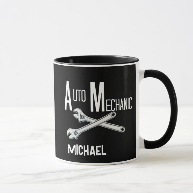 Taza Personalizado mecánico automático Mug (Derecha)