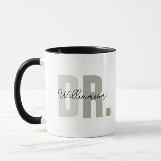 Taza Personalizado Médico Mug, futuro Médico Mug, gradu (Izquierda)