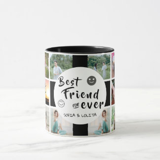 Taza Personalizado Mejor Amigos Por Siempre Mug De 16 C