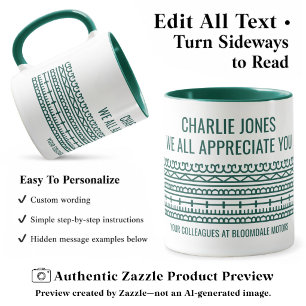 Taza Personalizado Mensaje Divertido de Jubilación Ocul