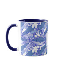 Personalizado Monocromatic Blue Humpback Whale