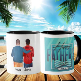 Taza Personalizado Mug Para Padre | Regalo personalizad