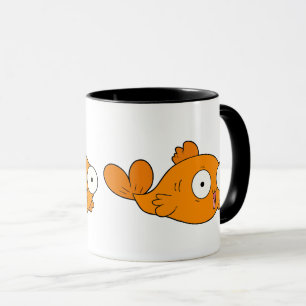 Taza Personalizado Naranja Cute   Estilo Kawaii