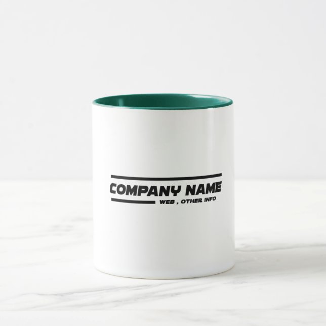 Taza Personalizado personalizado Promo Mugs Tu diseño (Centro)