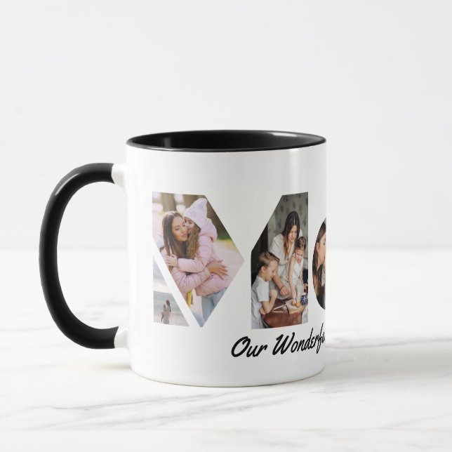 Taza Personalizado Photo Mom Mug (Izquierda)