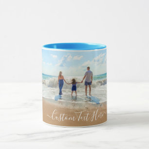Taza Personalizado Photo Mug regala tus fotos y texto