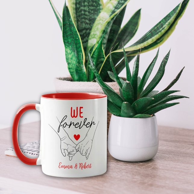 Taza Personalizado Por Siempre, Día de San Valentín Par (Subido por el creador)