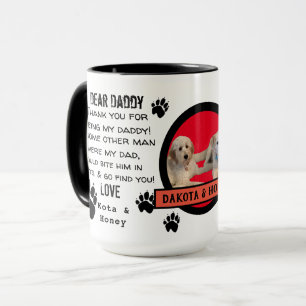 Taza ¡PERSONALIZADO PUPPY DOG DADDY! QUERIDO CAFÉ mas