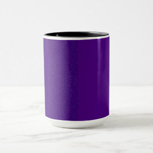 Taza Personalizado púrpura textura dividida café tazón