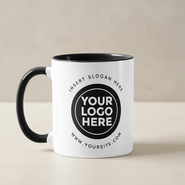 Taza Personalizado redondo Logotipo de su empresa (Subido por el creador)