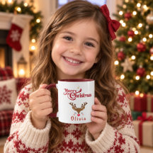 Personalizado Reno Navideño Feliz Navidad