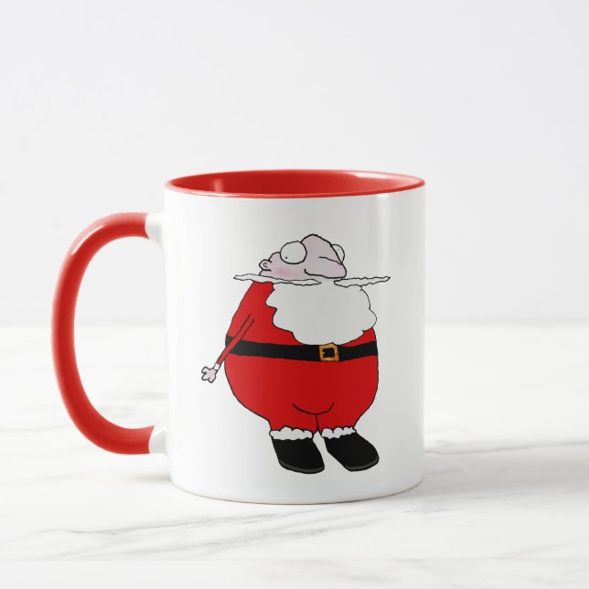 Taza Personalizado Santa Claus (Izquierda)