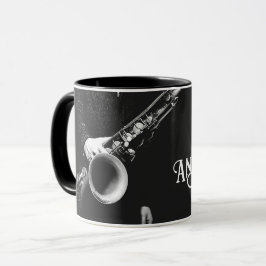 Taza Personalizado saxofón
