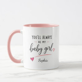 Taza Personalizado Siempre Serás Mi Niña