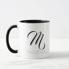 Taza Personalizado simple y elegante personalizado