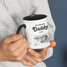 Taza Personalizado te amamos Papá