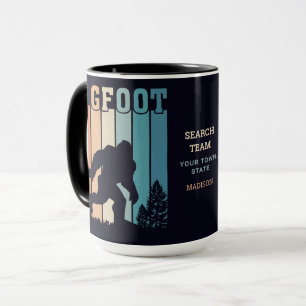 Taza Personalizado Texto Pie grande