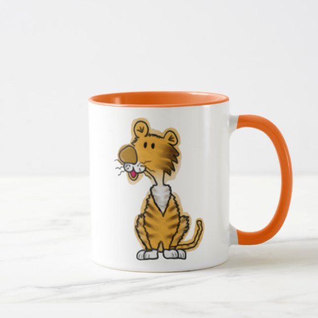 Taza Personalizado Tiger (Derecha)