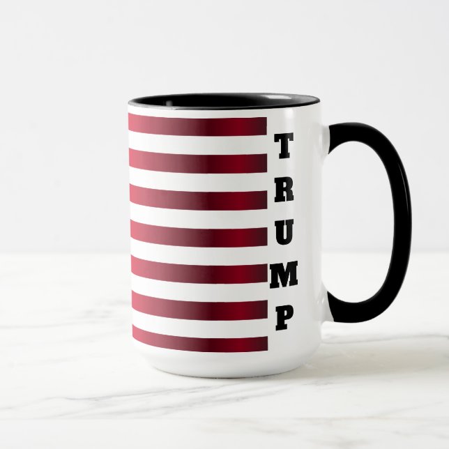 Taza PERSONALIZADO Trump de EE. UU. 15oz Mug Hecho Por  (Derecha)
