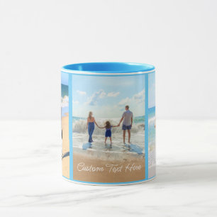 Taza Personalizado Tu regalo de peluche de Collage de f