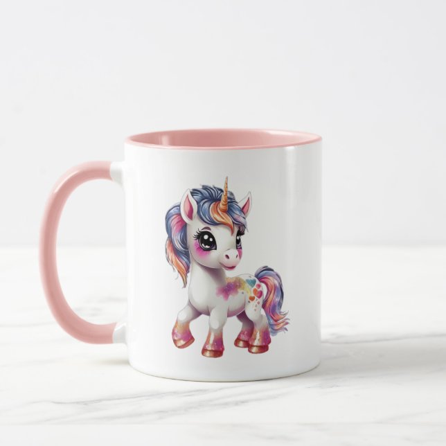 Taza personalizado unicornio (Izquierda)