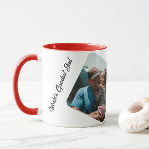 Taza Personalizado Uno De Los Collages de fotos Familia